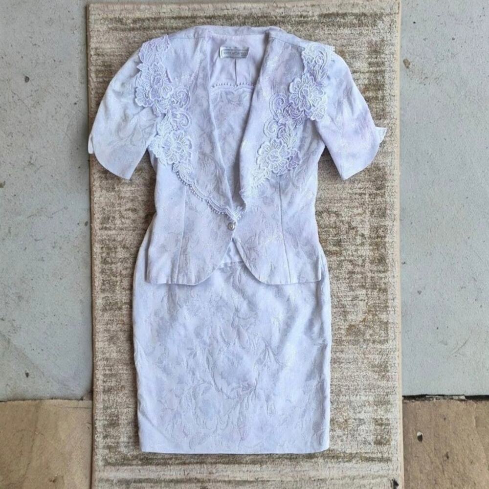 Women's Vintage Scott Mcclintok skirt set size 8